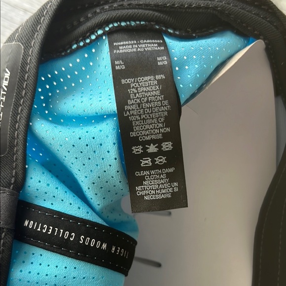 Nike Tiger Woods Unisex Turquoise Legacy91 Golf Hat with Logo Size M/L - Picture 10 of 11